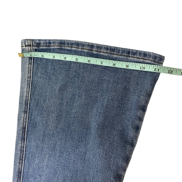 ROCK&ROLL DENIM - SZ 27 x 35” GR8 CONDITION - 10”FLARE - HIGH RISE - MED WASH B6 - Picture 9 of 12